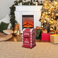 Christmas Letter Box Decoration Convenient Unique Easy to Use Decorative Mailbox