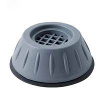 Anti Vibration Feet Pad Rubber Mat Slipstop Silent Universal Washing Machine Refrigerator Furniture Pads Raiser Dampers Stand gray