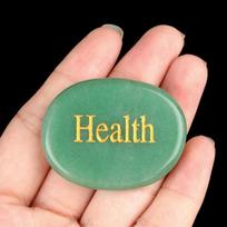 Įkvepiantis Akmuo Galios Akmuo Natūralus Kristalas Agatas Užrašai Mišrios Spalvos Maži Akmenukai Aksesuarai Health (Green Aventurine) blue