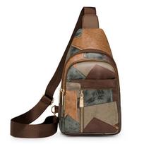 Small Sling Bags for Women Crossbody Bags Trendy Faux Leather Travel Backpack Sling Purse Women's Fanny Pack Chest Bag with Adjustable Guitar Strap ruda