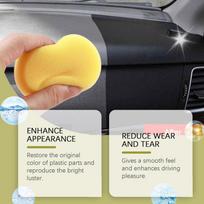 For Vehicle Car Interior Restorer Powerful Car Parts Restorer Agent Car Care Products Long-Lasting Auto Interior Restorer CHINA yellow