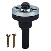 Angle Grinder Connecting Rod Set Adjustable Grinder Spanner Wrench Rotary Driver Cutter Shaft Accessories For Grinder Tool CHINA gray