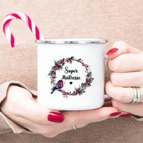 Super Maitresse In France Printed Enamel Mugs Coffee Cups Funny Mug Beer Cupshe Cups for Coffee and Tea Travel Cup Drinkware Bar 360ml