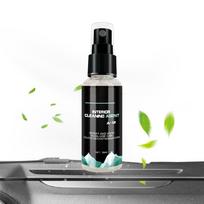 Car Interior Cleaner Leave-in Cleaning Agent For Car Roof All-Purpose Car Cleaners For Automobile Seats Center Console Steering black