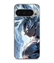 Case - MANIACASE - Google Pixel 9 Pro - Silicone - Black - Songoku ultra instinct juoda
