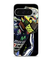 Case - MANIACASE - Google Pixel 9 Pro - Soft - Valentino Rossi - Black juoda