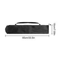 1Pcs Camping Folding Chair Carrying Bag Replacement Bag Portable Chair Storage Bag Outdoor Umbrellas Chair Organizer 85x18cm black