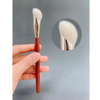 Rosewood Handle Luxury Goat Hair Makeup Brush Precision Liquid Touch Foundation & Concealer Cosmetic Application Tool Concealer Brushs balta