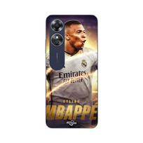 Oppo A17 Case Kylian Mbappe Real Madrid Wallpaper Maniacase juoda