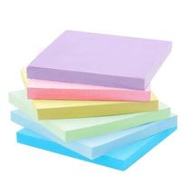 6color/set 300sheets 3inch Notepad Sticky Notes Kawaii Stationery Memo School Supplies Office Accessories Notebook Scratch Paper