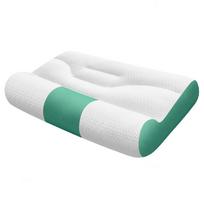 Kaklo atminties putų pagalvė, Ergonomiška žąsų pūkų pagalvė, Miegą gerinanti kaklo atrama Komfortas Žąsų pūkų pagalvė, Gerinanti white