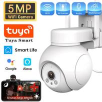 5MP Wifi PTZ kamera lauko belaidės IP kameros Tuya 2K HD IR spalvoto naktinio matymo stebėjimo automatinis sekimas apsauga 5MP Camera