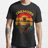 Men Fashion Casual Short Sleeves Tremors Vintage Essential Black Tees Oversized T-shirts S juoda