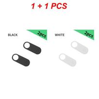 2/3/4PCS Webcam Cover Durable Anti-peeping Black For Ipad Pc Macbook Car Accessories Camera Privacy Cover Practical Portable Abs white