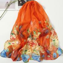 Chiffon Scarves Shawls Fashionable and Versatile Sunscreen Scarves Elegant Seasonal Decorations, Women's Beach Towels, Gifts 160*50CM beige