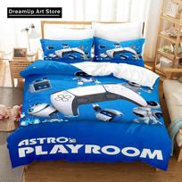 3D Print Anime Astro Bot Bedding Set Single Twin Full Queen King Size Bed Set Adult Kid Bedroom Duvet cover Sets Home Textiles EU Single 90x200cm