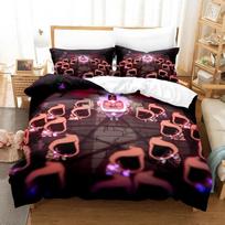 Cult of the Lamb Bedding Set Single Twin Full Queen King Size Bed Set Adult Kid Bedroom Duvet cover Sets 3D Anime Bed Sheet Set EU Twin 135x200cm