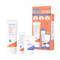 Aestura Derma UV365 barrier moisture inorganic sunscreen 40ml+10ml special (+ 10ml cream free) (2307) Inorganic sunscreen 40ml plan