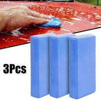 3/6/10PCS Clay Cleaning Bar Car Detailing Waxing Polish Treatment Fine Grade Blue Strong Clay Cleaning Volcanic Grinding Mud