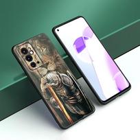 Spartan Black Silicone Phone Case For OnePlus 9 10 11 12 ACE 2V Pro 9RT 10T 10R Nord CE 2 3 Lite N10 N20 N30 5G OnePlus Nord N30 5G black