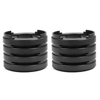 8pcs set Plastic MultiSlot Furniture Leg Skid Resistance Pad NonSlip Bed Stopper Foot Mat for Table