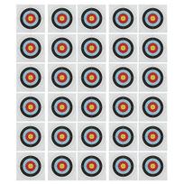 30 vnt. Šaudymo iš lanko taikinio popieriai Recurve Compound Skriemulinis lankas Pilno žiedo šaudymo taikinio popieriai