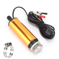 DC 24V Kuro Perpumpavimo Siurblys Elektrinis Nešiojamas Mini Aliuminio Lydinio Korpusas Dyzeliniam Kurui, Vandeniui Siurbti