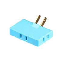 US Power Plug Adapter Foldable Extension Travel Converter Socket Portable Charging Sync Lightweight Electrical Sockets Outlet white