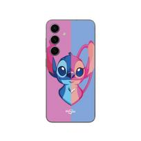 Dėklas Samsung Galaxy S25 Plus STITCH IR ANGELAS MĖLYNAS IR ROŽINIS Maniacase