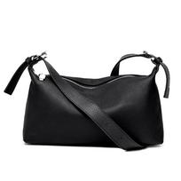 Natūralios odos krepšys moterims moteriškas pasiuntinys prabangus minkštos odos moteriškas pečių krepšys aukštos kokybės crossbody rankinės mados black