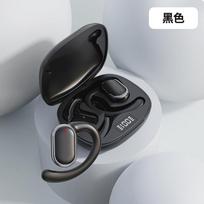 Naujos X93 Bluetooth ausinės, itin ilgas baterijos veikimo laikas, OWS, kabinamos ant ausies, skaitmeninis ekranas, be vėlavimo, belaidės ausinės juoda
