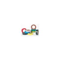 Ruda PVC elektrinė juosta 10m x 15mm - 10 vnt. pakuotė - BARNIER ruda