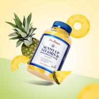 Dr. Brian Sunny Up Vitamin D Pineapple Flavor (100 gummies) (100 days’ worth)