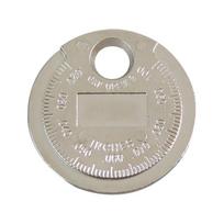 0.6-2.4mm Diapazonas Žvakės Matuoklis Tarpo Įrankis Automobilio Zondas Žvakės Tarpo Monetos Tipo Matavimo Įrankis
