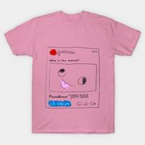 T Shirt Women Who Is The Cutest Harajuku Print Kawaii Tshirt Summer Short Sleeve Female T-Shirt Top Tee S rožinė