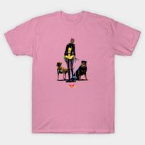 T Shirt Women Max Aka. Maxine From Batman Beyond Harajuku Print Kawaii Tshirt Summer Short Sleeve Female T-Shirt Top Tee S rožinė