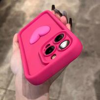 naujas vyno raudonumo meilės skysto silikono dėklas iPhone 16 15 14 13 12 11 Pro Max Plus X XS XR Apsauga kamerai minkštas galinis dangtelis kava for iphone14pro(6.1") rožinė raudona spalva