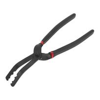 45 Degree Trim Clip Pliers Remover Tool Professional Metal Auto Repair Tool Universal for Car gray