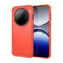 For OPPO Find X8 Case For OPPO Find X8 Cover 6.59 inch Shockproof Soft Silicone Protective Bumper For OPPO Find X8 Fundas For OPPO Find X8 raudona