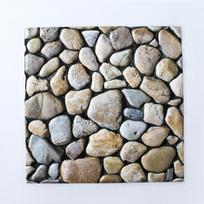 3D sienų lipdukas Modernus netaisyklingos dirbtinės plytos akmens tapetai pasidaryk pats namų dekoravimui 30x30cm 521#