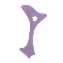 Multi-function Silicone Eyeliner Stencil Tool Reusable Beginner Eyeliner Drawing Assistant 2-In-1 Face violetinė