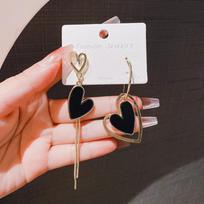 New Tide Meteor Earth Long tassel Pendant Earrings Women's Planet Crystal Statement Pendant Earrings Wedding Party Jewelry-0018