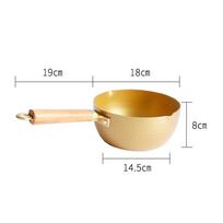 Snow Pan Milk Warmer Pot Small Nonstick Household Multi-functional Heating Sauce Without Lid Non-stick