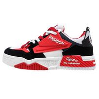 Fashion Red Couple Skateboard Shoes Street Hip Hop Designer Sneakers Men Skate Shoes Original Man Platform Sneakers Tenis Skate 43 black