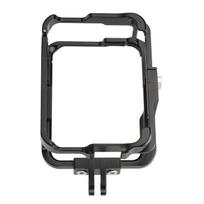 Action Camera Metal Frame Cage with Cold Shoe Hole Sports Camera Protective Housing Frame Cage Rig