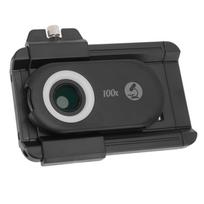 Phone Microscope Lens with LED CPL Universal Clip Nano Zoom Portable 100X Phone Micro Lens for