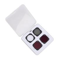 4Pcs Action Camera Lens Filter Kit HD Coating Scratch Resistant UV CPL ND16 ND32 Lens Filter for
