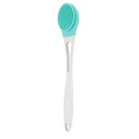 Electric Bath Brush Body Cleaning Soothing Long Handle Waterproof Shower Massage BrushGreen žalia