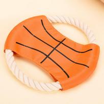 Cotton Rope Canvas Frisbee Bite Resistant Dog Frisbee Dog Frisbee Pet Toy Soft Frisbee Canvas Training Supplies