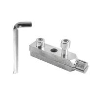 Faucet Angle Valve Extractor Tool Durable Steel Construction Broken Bolt Remover Set Suitable for Pipeline Maintenance Default white